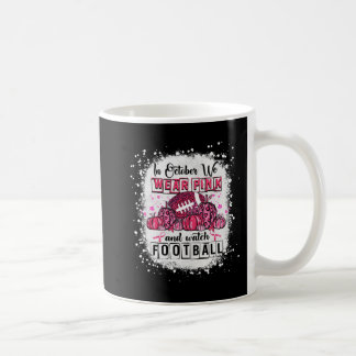 Taza De Café En Octubre Usamos Awa El Cáncer De Mama De Fútbol 