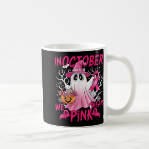 Taza De Café En Octubre Usamos Awaren Por El Cáncer De Mama De 