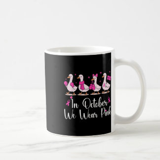 Taza De Café En Octubre, Usamos Cáncer De Mama Rosa A