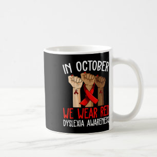 Taza De Café En Octubre Usamos El Día Del Mes De Conciencia Sob