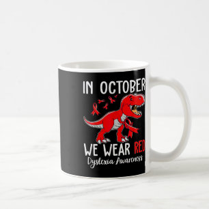 Taza De Café En Octubre Usamos El Día Del Mes De Conciencia Sob