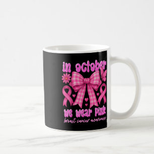 Taza De Café En Octubre Usamos Una Compañía De Concienciación S
