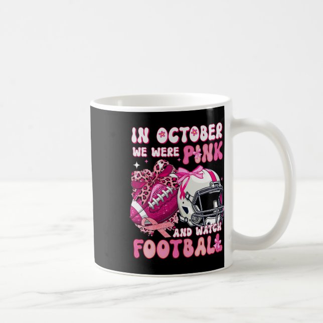 Taza De Café En Octubre, Usamos Zonas De Fútbol Rosadas Y Vemos (Derecha)