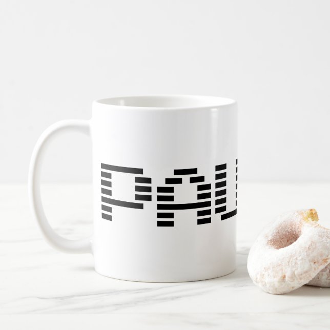 TAZA DE CAFÉ EN PAUSA (Con donut)