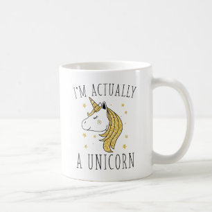 Taza De Café En realidad soy un unicornio