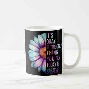 Taza De Café En Septiembre Usamos Suicidio Verde azulado De Cin