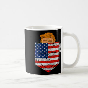 Taza De Café En Tu Bolsillo Elección De Estados Unidos Trump Pa