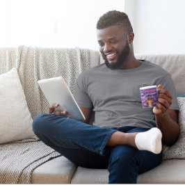 Taza De Café En tus hombros, mi héroe de papá