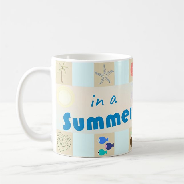 Taza De Café En un estado mental de verano (Izquierda)