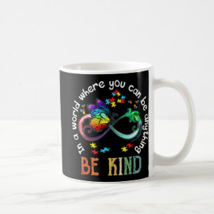 Taza De Café En Un Mundo Donde Se Puede Ser Como Un Autismo De 