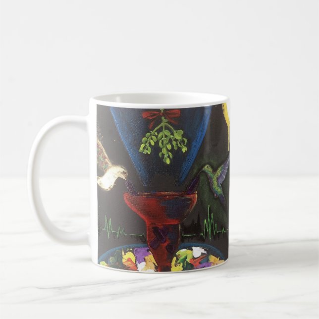 Taza De Café En una fecha - Clásico Mug (Izquierda)