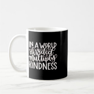 Taza De Café En Una Palabra Dividida Multiplica La Bondad