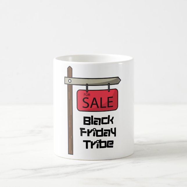 Taza De Café En venta Mugs de la tribu Black Friday (Centro)