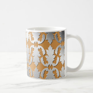 Taza De Café encaje metalizado