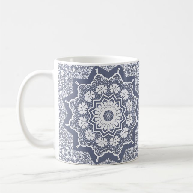 Taza De Café Encaje vintage (Izquierda)