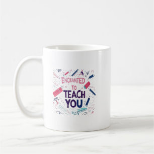 Taza De Café Encantado de enseñarte la camiseta de amistad