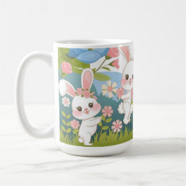 Taza De Café Encantador diseño de la celebración de Pascua