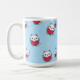 Taza De Café Encantador Personalizado Cat Mug | Regalo perfecto