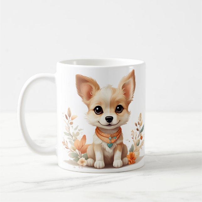 Taza De Café Encantadora mugre de Chihuahua (Izquierda)