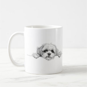 Taza de café encantadora Shih Tzu