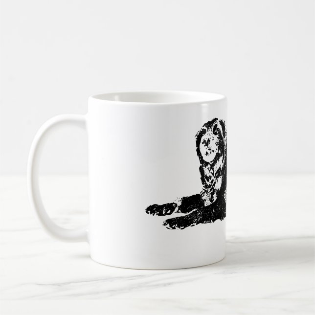 Taza De Café Encanto otoñal en negrita (Izquierda)
