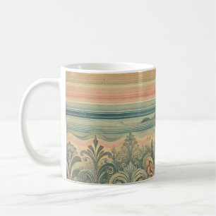 Taza De Café Encanto vintage: Faded Stripes Coffee Mug