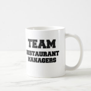 Taza De Café Encargados del restaurante del equipo