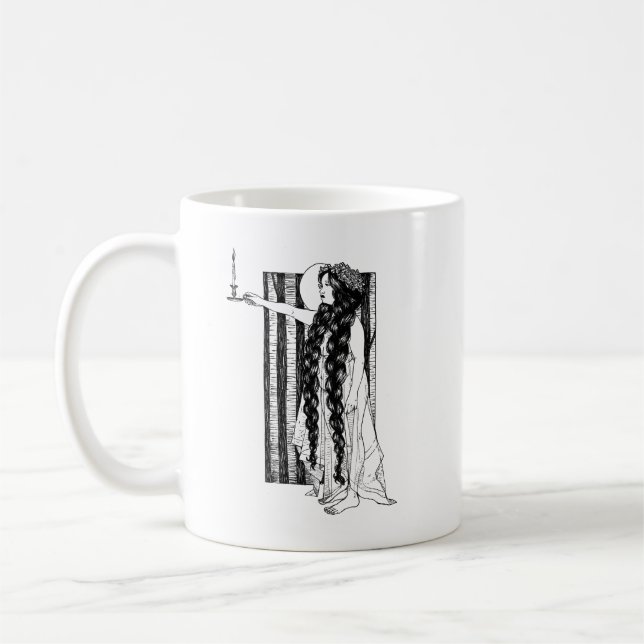 Taza De Café Encender una vela (Izquierda)