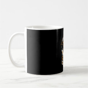 Taza De Café Encendido de luces de conductor de autobús escolar