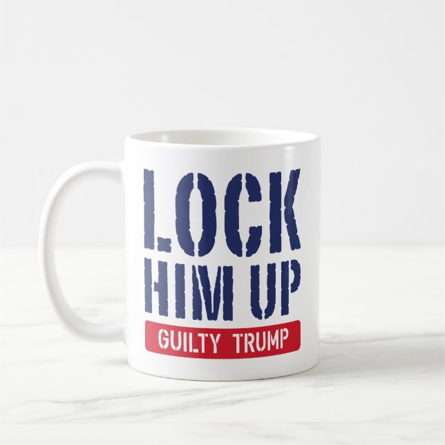 Taza De Café Enciéndelo Culpable Trump (Izquierda)