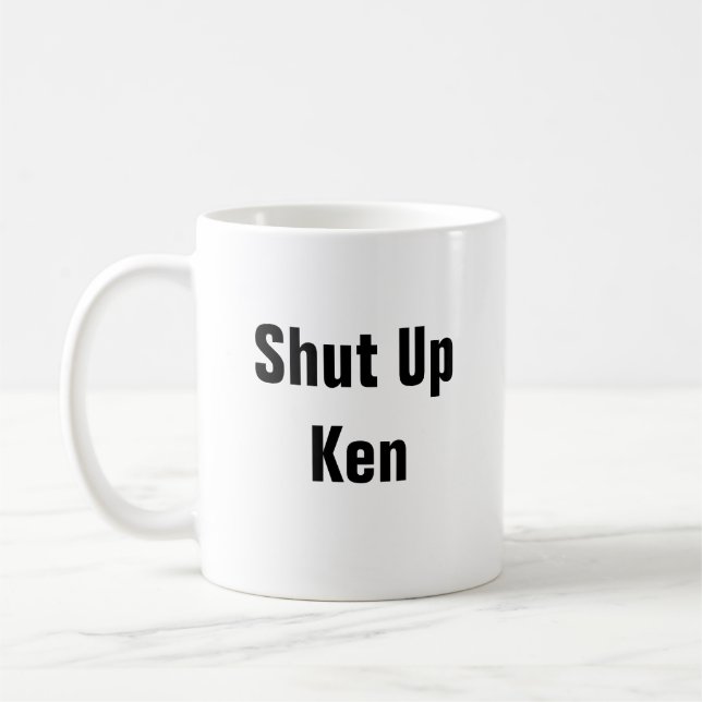 Taza De Café Enciierre a Ken (Izquierda)