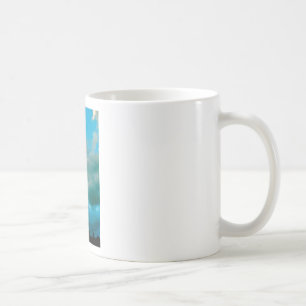 Taza De Café Encima en de las nubes