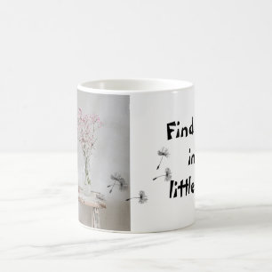 Taza De Café Encontrar belleza en las pequeñas cosas - Inspirad