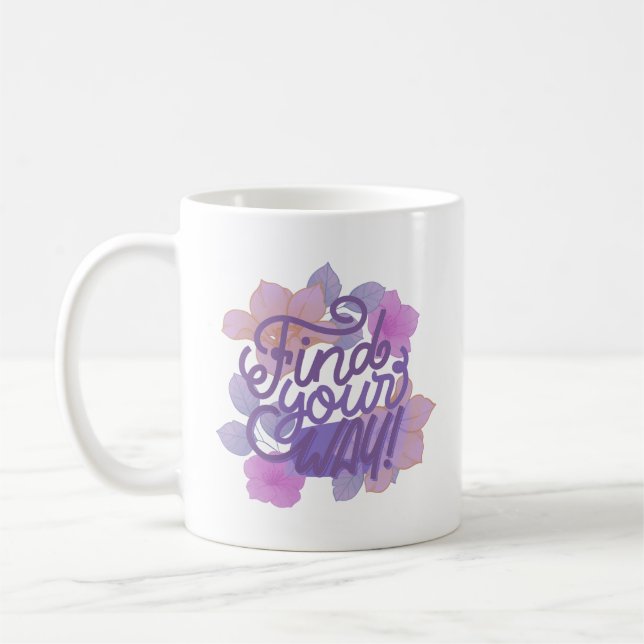Taza De Café encontrar tu camino (Izquierda)
