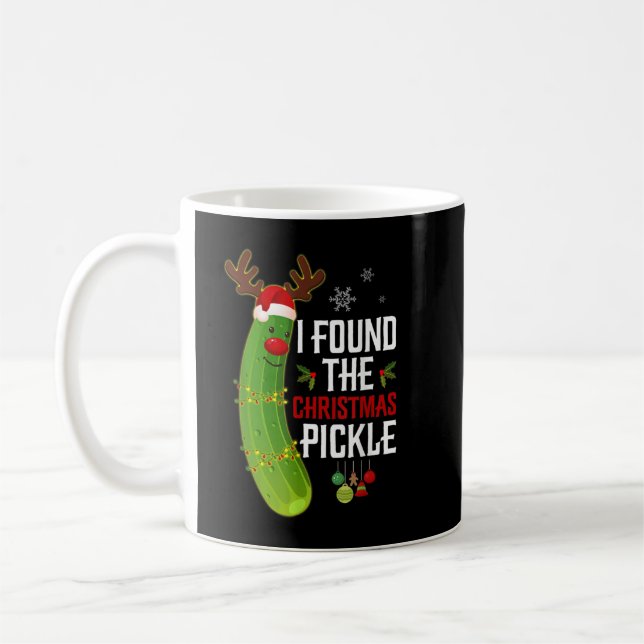 Taza De Café Encontré A Los Navidades Pickle (Izquierda)