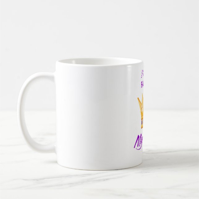 Taza De Café Encontré mi Favor - Mug blanca (Izquierda)