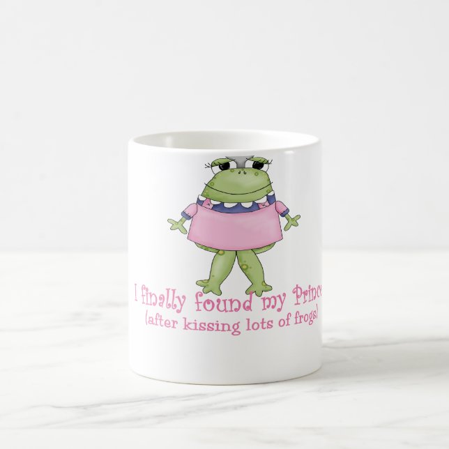 Taza De Café Encontró a mi príncipe Engagement (Centro)