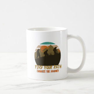 Taza De Café Encuentra tu camino, abraza el viaje