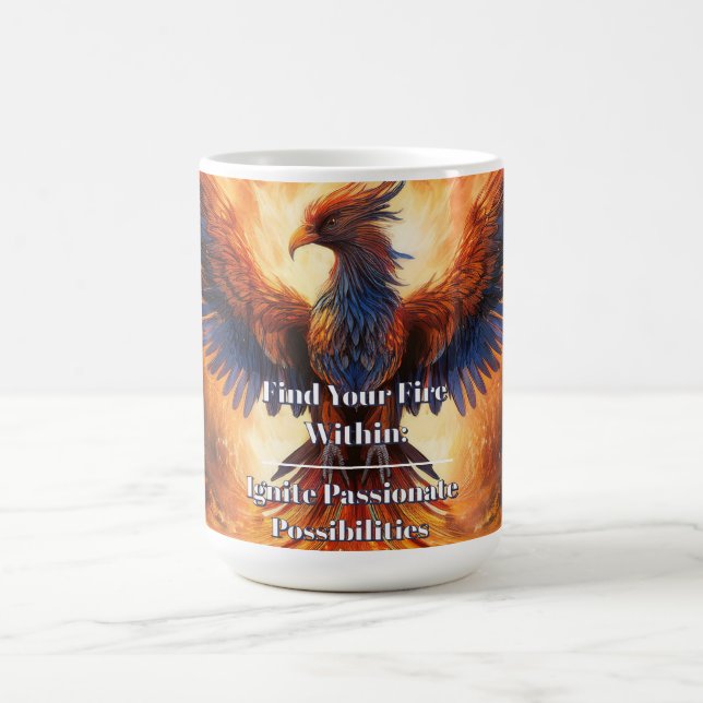 Taza De Café "Encuentra tu fuego interior"  (Centro)
