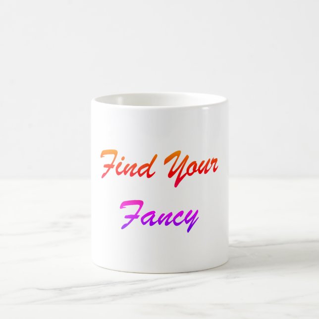 Taza De Café Encuentre su fantasía (Centro)
