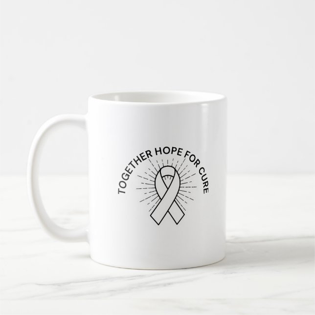 Taza De Café Encuentro Anual de Concienciación sobre el Cáncer (Izquierda)