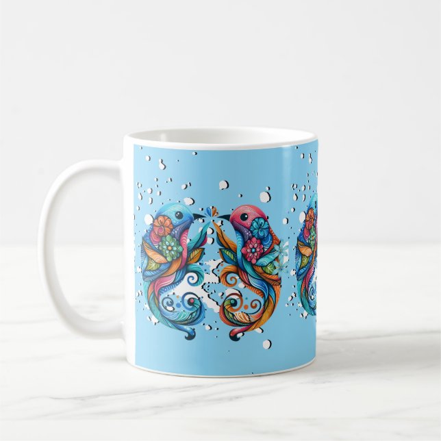 Taza De Café Encuentro de dos Almas  (Izquierda)