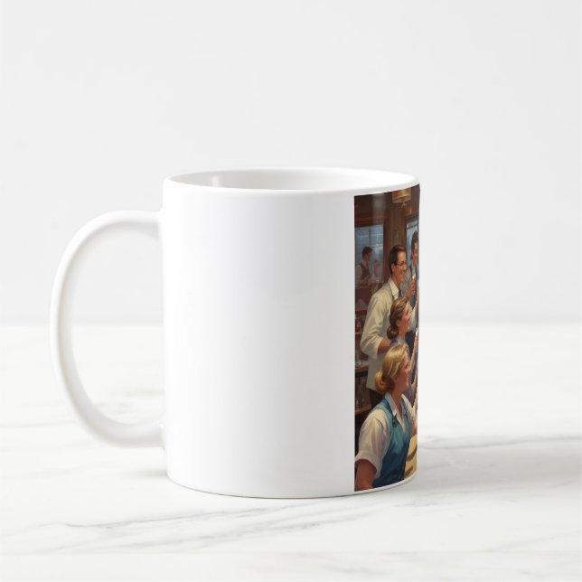 Taza De Café Encuentro de Enfermeras más Importantes: Celebrar  (Izquierda)