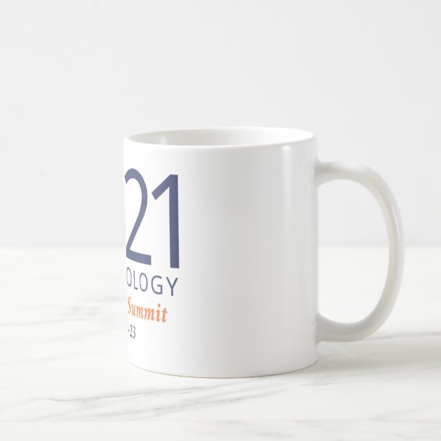Taza De Café Encuentro de la Cumbre Mundial 2021 sobre Biología (Derecha)