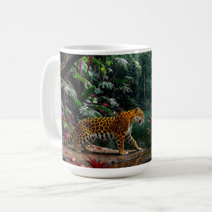Taza De Café "Encuentro de Oportunidades" - Retrato colorido de