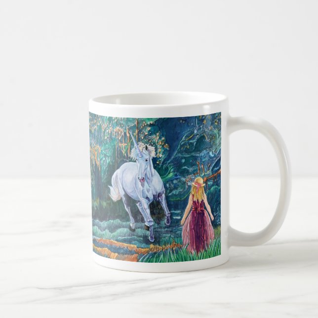 Taza De Café Encuentro en los bosques (Derecha)