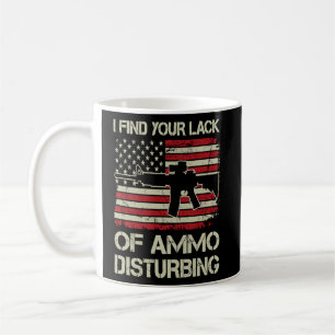 Taza De Café Encuentro Su Falta De Ammo Perturbador A USA AR15 