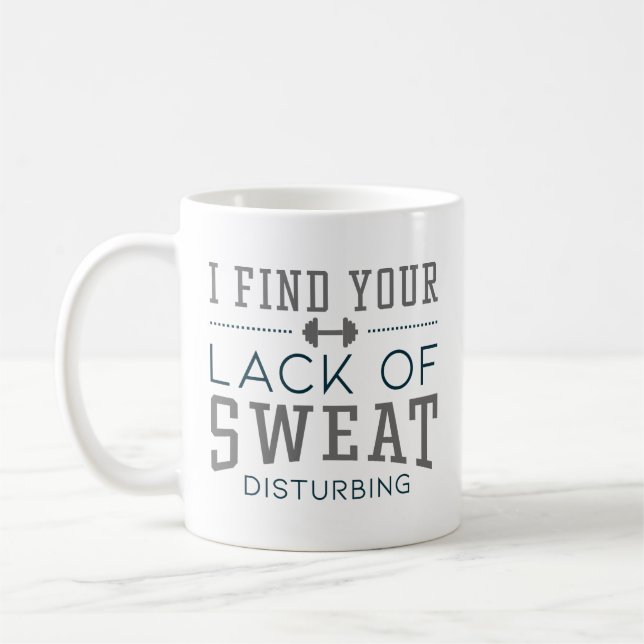 Taza De Café Encuentro Su Falta De Sudor Perturbador (Izquierda)
