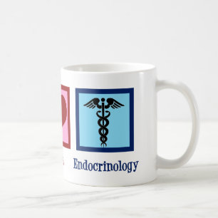 Taza De Café Endocrinología del amor por la paz