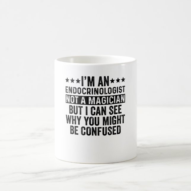 Taza De Café Endocrinólogo no es una endocrinología divertida d (Centro)